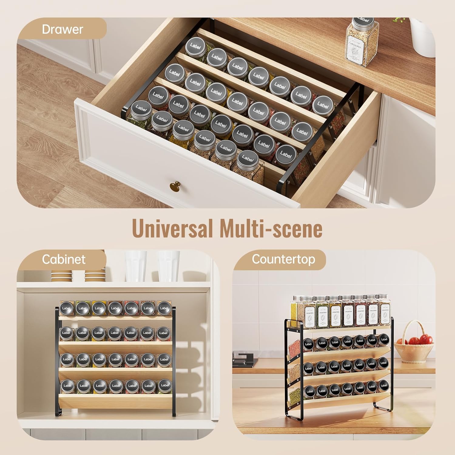 4-Tier Shelf Organizer