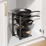 MUDEELA Pots and Pans Organizer under Cabinet 15.75" Tall