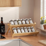 2 Tier Foldable Spice Rack