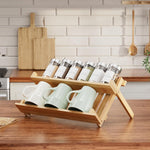 2 Tier Foldable Spice Rack